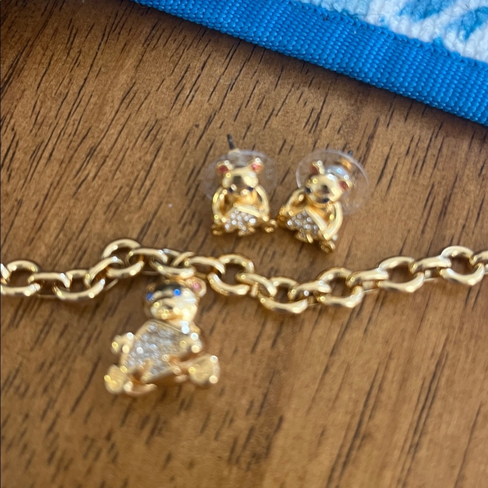 Kate Spade ♠️ Oh What Fun Spade Teddy Bear,EUC - Picture 4 of 6